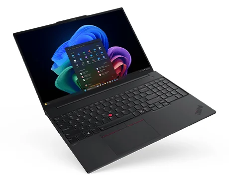 テンキー付きキーボードのE16 Gen 4を斜め上から見た外観